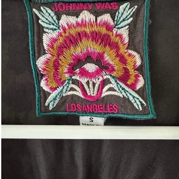 Colorful Embroidered Johnny Was Jacket - Picture 8 of 8